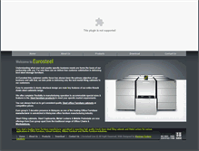 Tablet Screenshot of eurosteelline.com